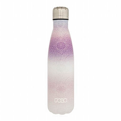 Θερμός ανοξείδωτο - Purple, Pink & Light Blue (500ml) - Polo
