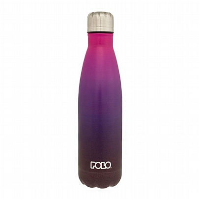Θερμός ανοξείδωτο - Fuchia & Purple (500ml) - Polo