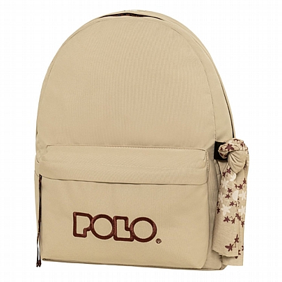 Σακίδιο Original Scarf - Tan & Burgundy - Polo (2026)