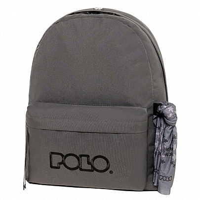 Σακίδιο Original Scarf - Grey & Black - Polo (2026)