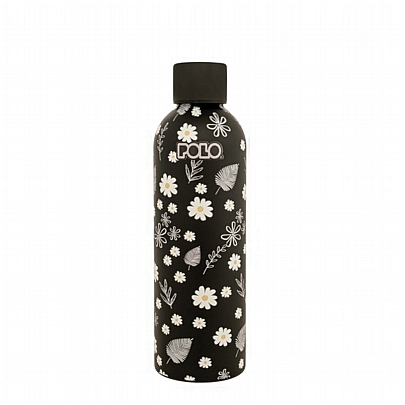 Θερμός ανοξείδωτο - Blossom Black & White (500ml) - Polo