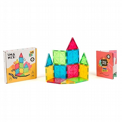 Μαγνητικό Παιχνίδι Κατασκευών - Classic (12τμχ.) - Imanix
