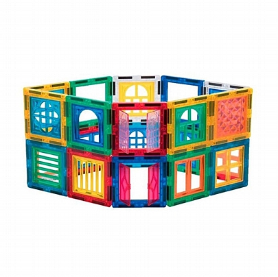 Μαγνητικό Παιχνίδι Κατασκευών - Cool Windows (40τμχ.) - Imanix