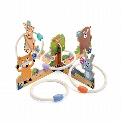 Παιχνίδι Στόχου με Κρίκους - Ζωάκια - Djeco