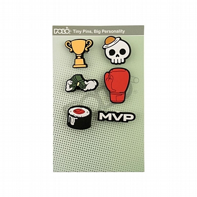 Διακοσμητικές Κονκάρδες - Mvp (6τμχ.) - Polo