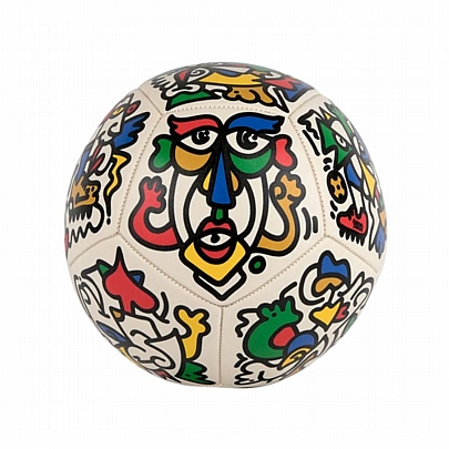 Καλλιτεχνική Χειροποίητη Μπάλα Ποδοσφαίρου Rebound x Louis Bottero (Νο.5) - Rebond