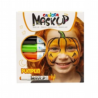 Face painting - Pumpkin (3 Χρώματα) - Carioca Mask up
