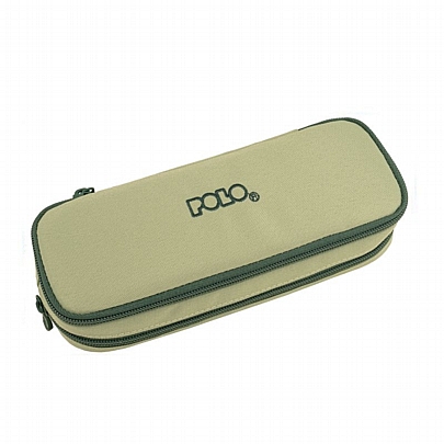 Κασετίνα Duo Fox (2 Θήκες) - Pistachio & Dark Green - Polo