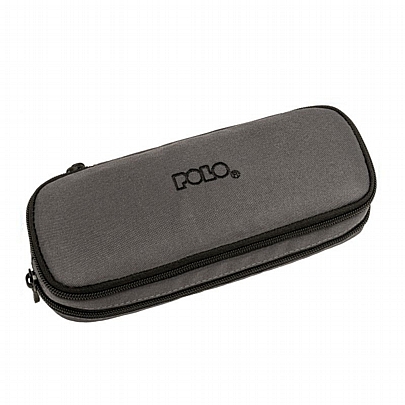 Κασετίνα Duo Fox (2 Θήκες) - Dark Grey & Black - Polo