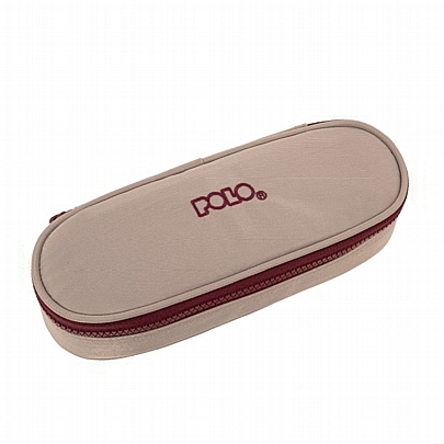 Κασετίνα Case Box - Beige & Crismon - Polo