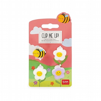 Copy_Σετ Κλιπ Μαλλιών - Bee (4τμχ.) - Legami