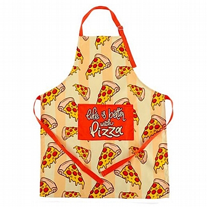 Ποδιά Μαγειρικής - Life is better with Pizza - iTotal