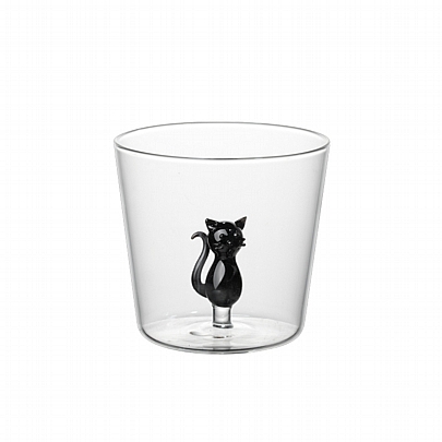 Γυάλινο Ποτήρι - Black Cat (280ml) - iTotal