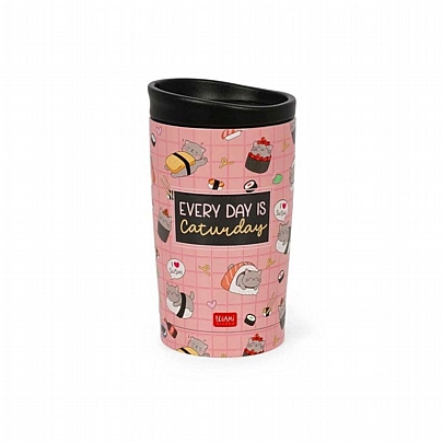 Κούπα-Θερμός από Ανοξείδωτο Ατσάλι - Sushi the Cat (275ml) - Legami