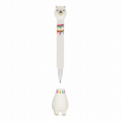 Στυλό με Βάση Stand-Ink Ovation Llama - Γαλάζιο (1.0mm) - Legami