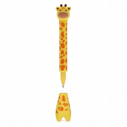 Στυλό Διαρκείας με Βάση Giraffe - Μπλε (1.0mm) - Legami