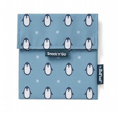 Επαναχρησιμοποιούμενη Τσάντα για Σνακ - Penguin - Roll'eat