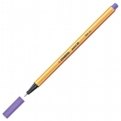Μαρκαδοράκι Λεπτής Γραφής - Violet (0.4mm) - Stabilo Point 88
