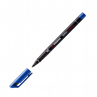 Mαρκαδόρος ανεξίτηλος - Μπλε (M-1.0mm) - Stabilo OHPen Universal