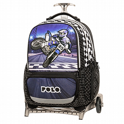 Σακίδιο Τρόλεϊ Freely με Αποσπώμενη Βάση - Motocross Rider - Polo