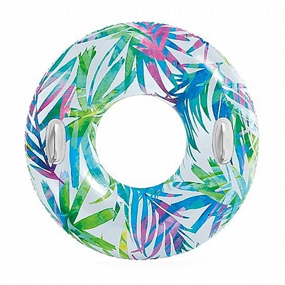 Φουσκωτή Σαμπρέλα - Colorful Tropical Leaves (Ø 97εκ.) - Intex