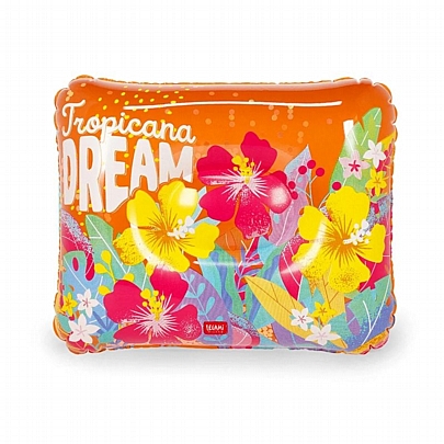 Φουσκωτό μαξιλάρι θαλάσσης - Tropicana Dream Glitter (45x36εκ.) - Legami