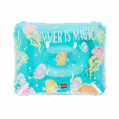 Φουσκωτό μαξιλάρι θαλάσσης - Summer is Magic Glitter (45x36εκ.) - Legami