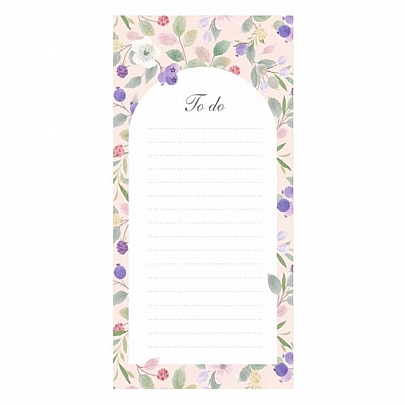 Σημειωματάριο - Floral (9x17) - Goldbuch