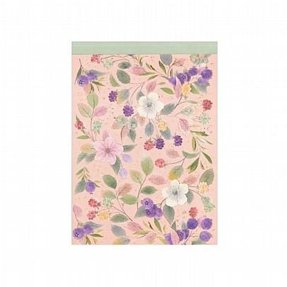 Σημειωματάριο με Dotted A6 - Floral Design (10x15) - Goldbuch