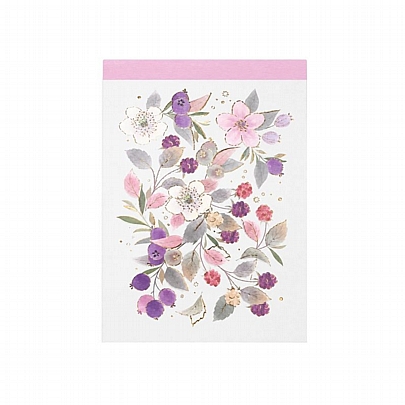 Σημειωματάριο με Dotted A6 - Pastel Floral (10x15) - Goldbuch