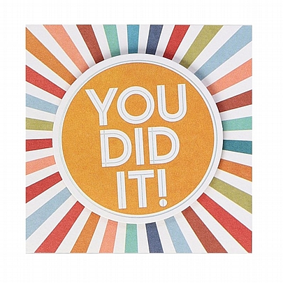 Ευχετήρια Κάρτα με Φάκελο -You Did It (7.8x7.8) - ArteBene