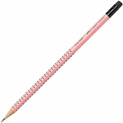 Μολύβι με Σβήστρα Coral (ΗΒ) - Faber-Castell Grip 2001
