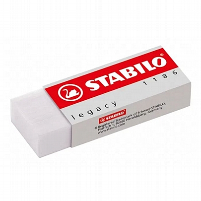 Σβήστρα - Άσπρη - Stabilo Legacy 1186