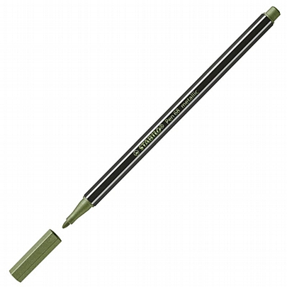 Μαρκαδοράκι Λεπτής Γραφής - Metallic Lime Green (1.4mm) - Stabilo Pen 68