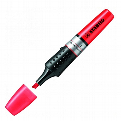 Μαρκαδόρος Υπογραμμίσεως - Red - Stabilo Luminator XT