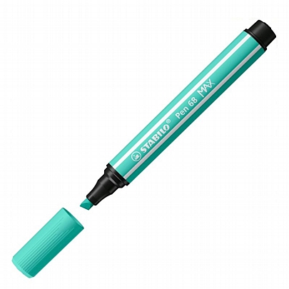 Μαρκαδοράκι Χοντρής Γραφής - Ice Green (1-5mm) - Stabilo Pen 68 Max