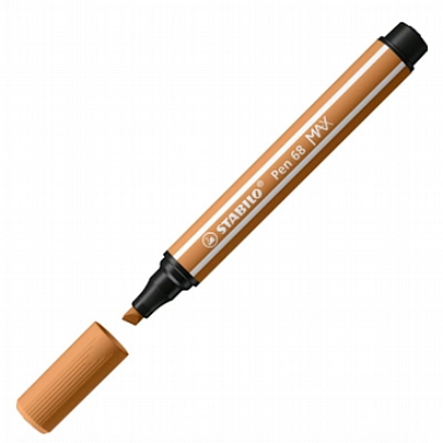 Μαρκαδοράκι Χοντρής Γραφής - Dark Ochre (1-5mm) - Stabilo Pen 68 Max