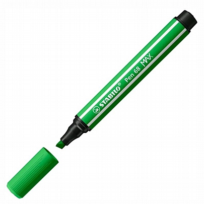 Μαρκαδοράκι Χοντρής Γραφής - Green (1-5mm) - Stabilo Pen 68 Max