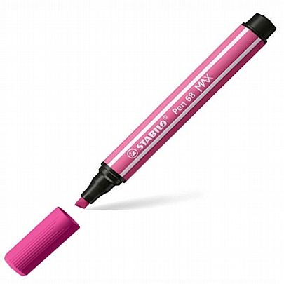 Μαρκαδοράκι Χοντρής Γραφής - Light Pink (1-5mm) - Stabilo Pen 68 Max