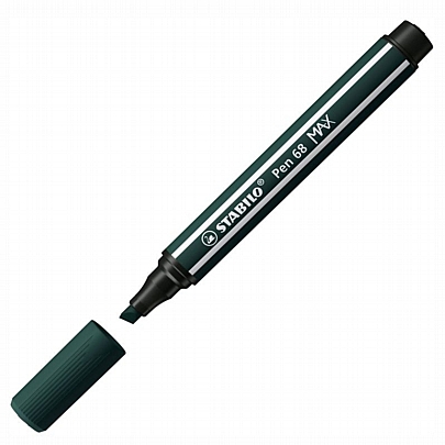 Μαρκαδοράκι Χοντρής Γραφής - Turquoise Green (1-5mm) - Stabilo Pen 68 Max