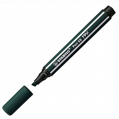 Μαρκαδοράκι Χοντρής Γραφής - Earth Green (1-5mm) - Stabilo Pen 68 Max