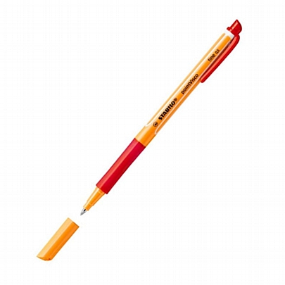 Στυλό Gel - Red (0.5mm) - Stabilo PointVisco