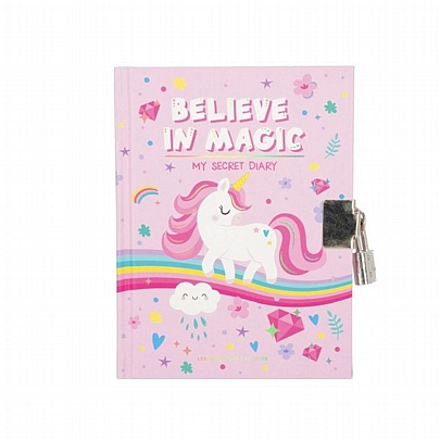 Ημερολόγιο με Κλειδαριά - Unicorn (14x15) - Legami