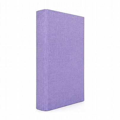 Ντοσιέ 2 Κρίκων O-ring Linen - Μοβ (24x32) - A&G