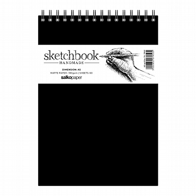 Σπιράλ Τετράδιο Ακουαρέλας Sketchbook (15x21.5/60Φ.) - Salkopaper Σπιράλ Τετράδιο Ακουαρέλας Sketchbook (15x21.5/60Φ.) - Salkopaper