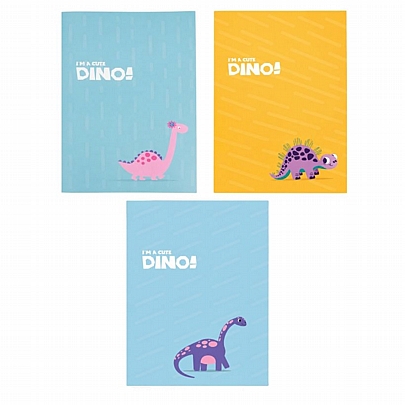 Τετράδιο Ριγέ B5 - I'm a cute dino! (40Φ./80gr) - Salkopaper