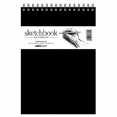 Σπιράλ Τετράδιο Ακουαρέλας Sketchbook (21.5x30/60Φ.) - Salkopaper