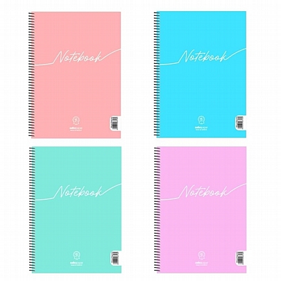 Τετράδιο Σπιράλ Β5 - 2 θέματα Notebook (60Φ.) - Salkopaper