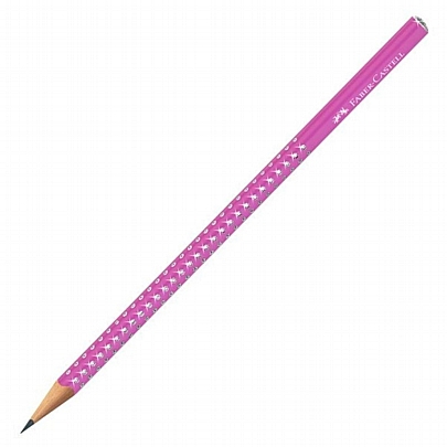Μολύβι Electric Fuchsia (Β) - Faber-Castell Sparkle
