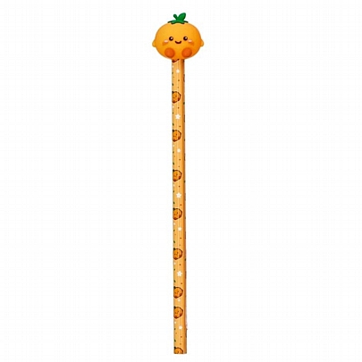 Μολύβι με 3D Topper - Orange (HB) - iTotal